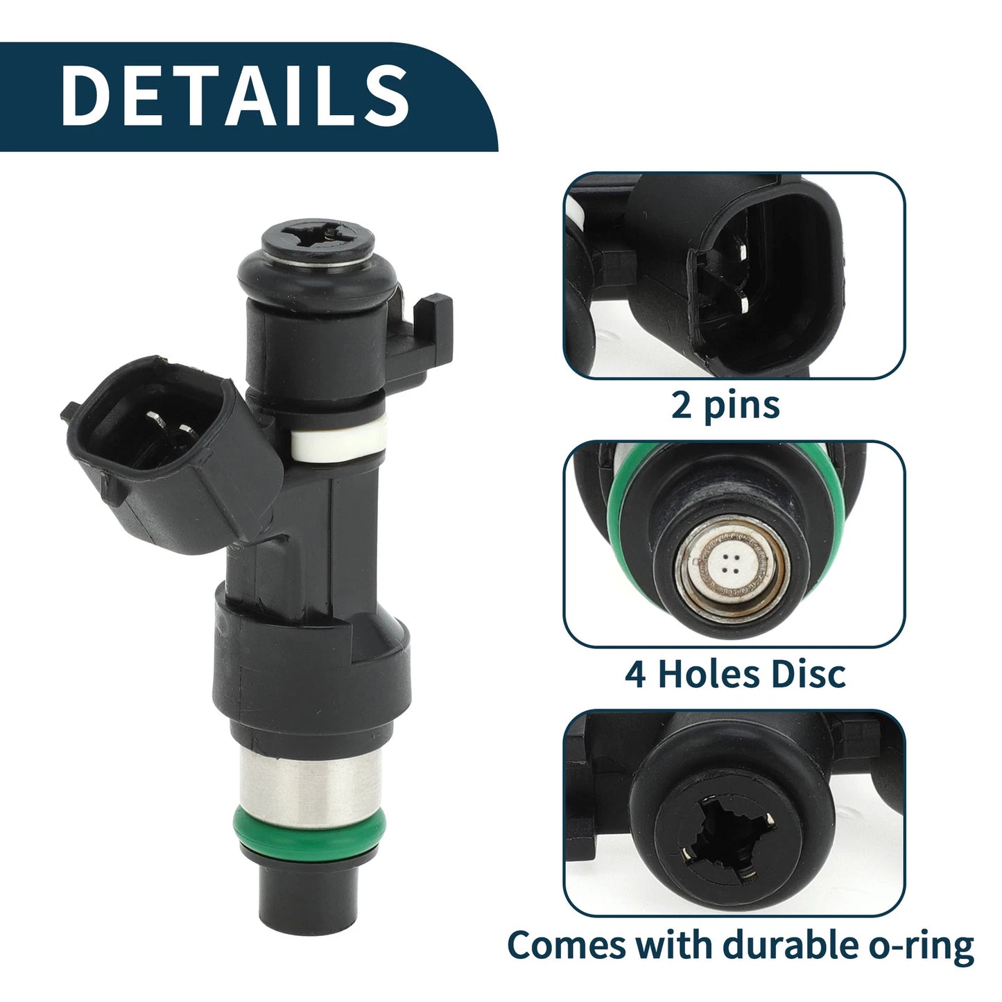 Fuel Injector No. 1660095F0A for Nissan Almera Classic 1.6 16V (2006–2012)