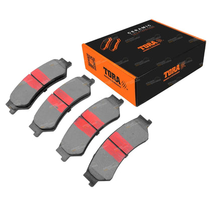 Front + Rear Disc Brake Pads Set for Ford Territory SX SY Wagon incl RWD AWD