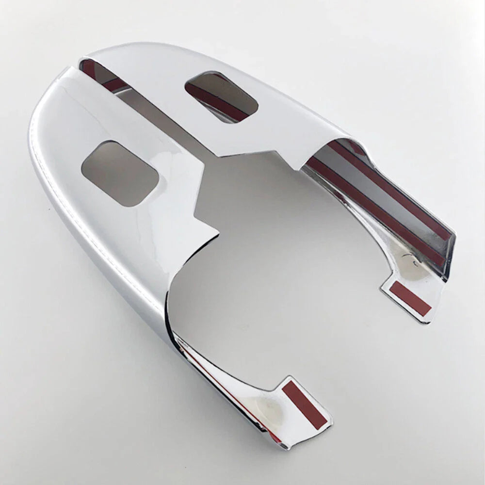 Silver ABS Lower Mirror Covers for Chevy Silverado GMC Sierra Tahoe Yukon