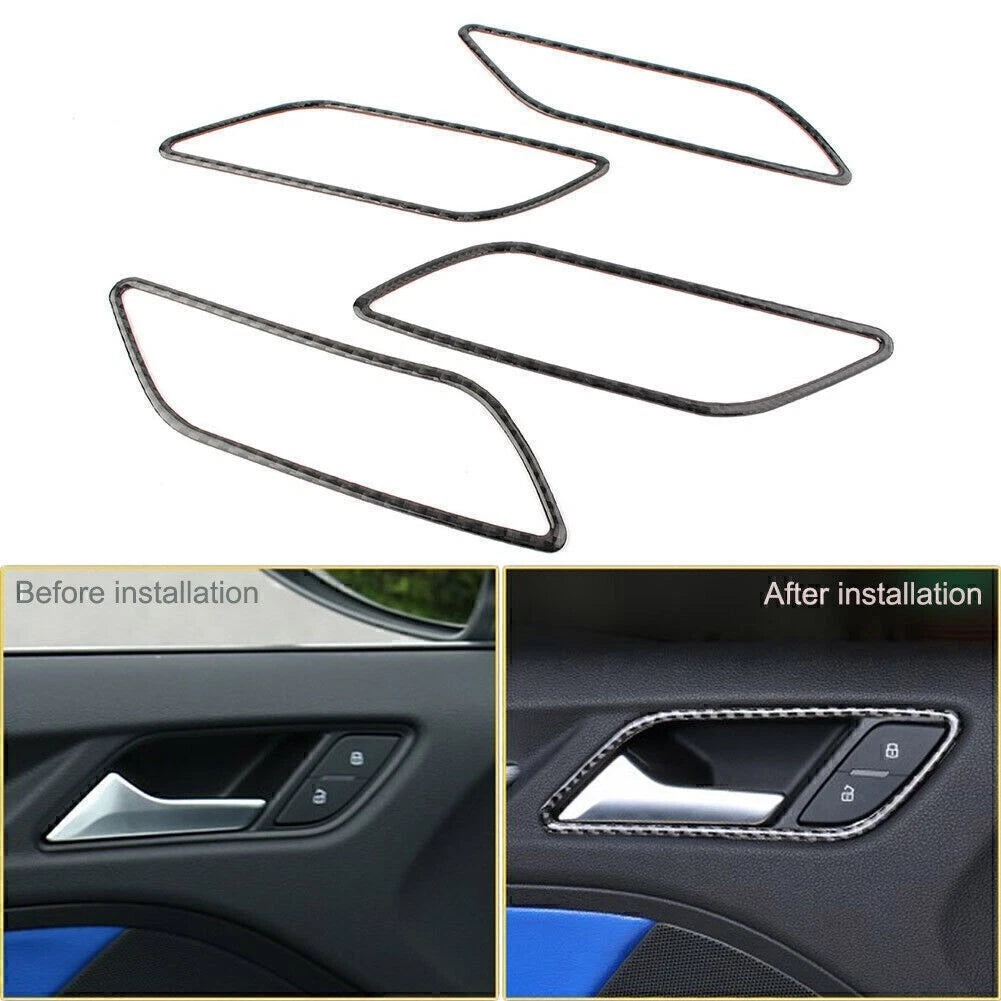 Central Armrest Storage Box Frame Cover Trim for Audi Q7 SQ7 (2016–2019)