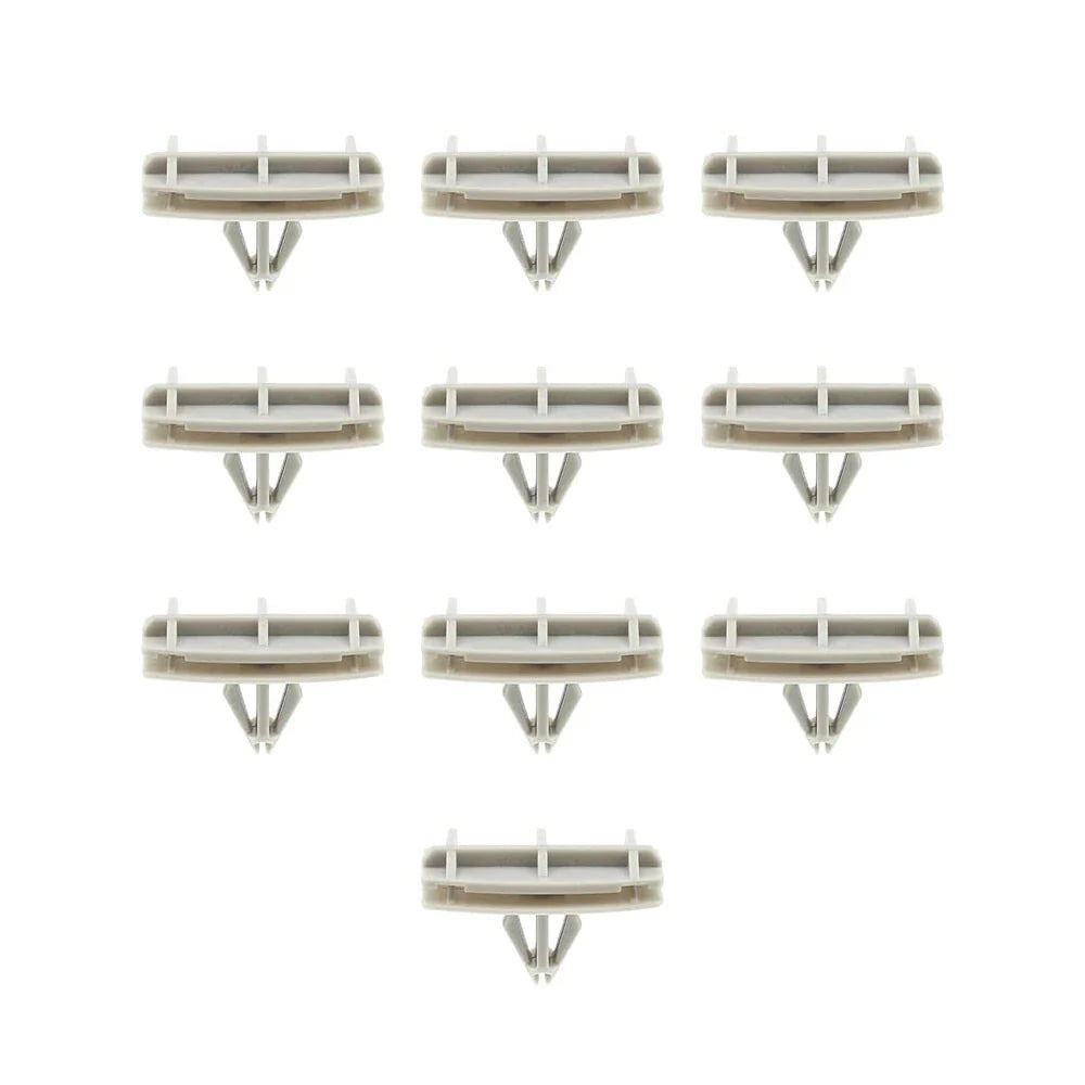 10 x Car Fender Flare Moulding Clips for Jeep Wrangler Liberty (2005-2023)