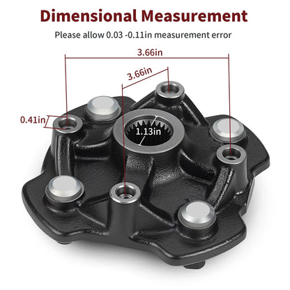 Front Wheel Hub L/R for Honda TRX500 Foreman/Rubicon (2015–2019)