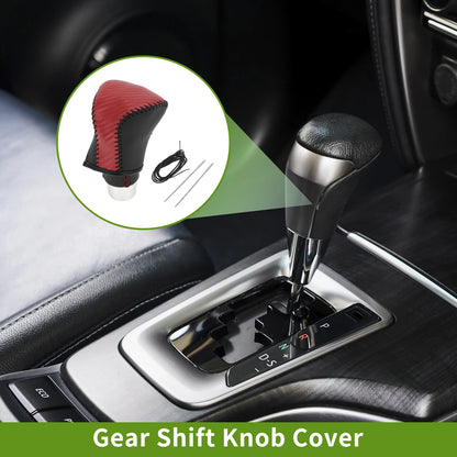 1 Pc Gear Shift Knob Cover for Lexus L600 (2022–2023) Red Carbon Fiber