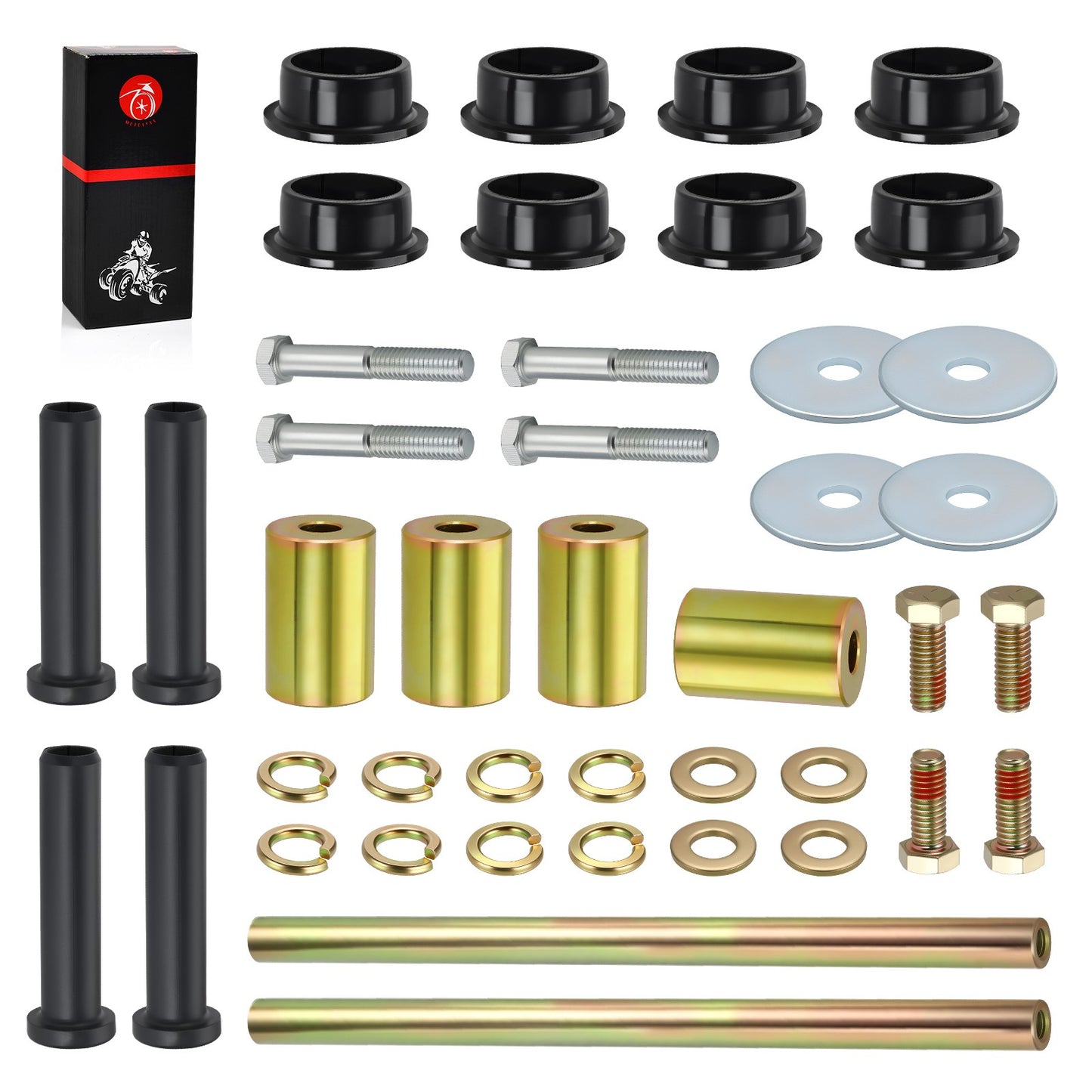 Rear Lower A-Arm Bushing Bolt Kit for Polaris Sportsman (2000–2014)