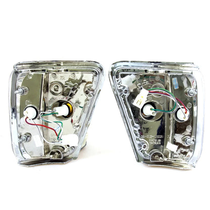 Chrome Corner Indicator Lights for Toyota Hilux RN80 RN85 RN90 (1989–2016)