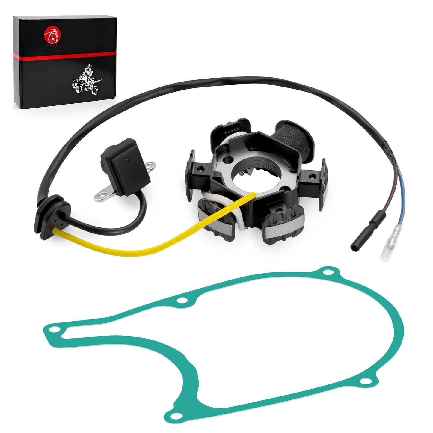 Alternator Stator with Cover Gasket for Honda CRF80F (2004–2013)