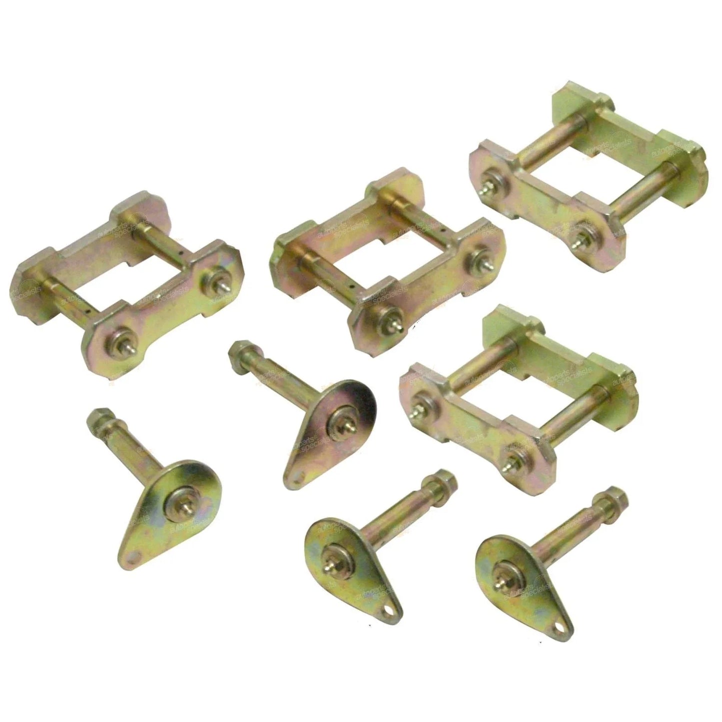 Greasable Shackle Pin Set for Toyota Landcruiser 60 Series (1980–1989)