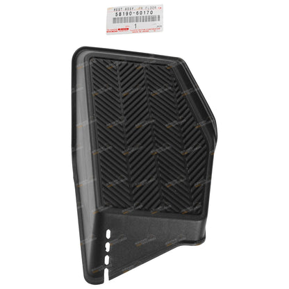 Driver Floor Pad Foot Rest for Toyota Prado 120 150 Series (2003–2020)