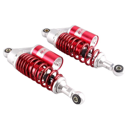 280mm 11" Air Shock Absorbers Pair for Scooter Bike Moped Red
