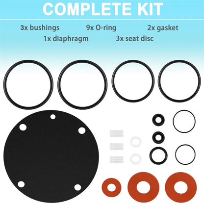 Rubber Repair Kit for Febco Backflow 825Y 825YA 3/4"-1-1/4"