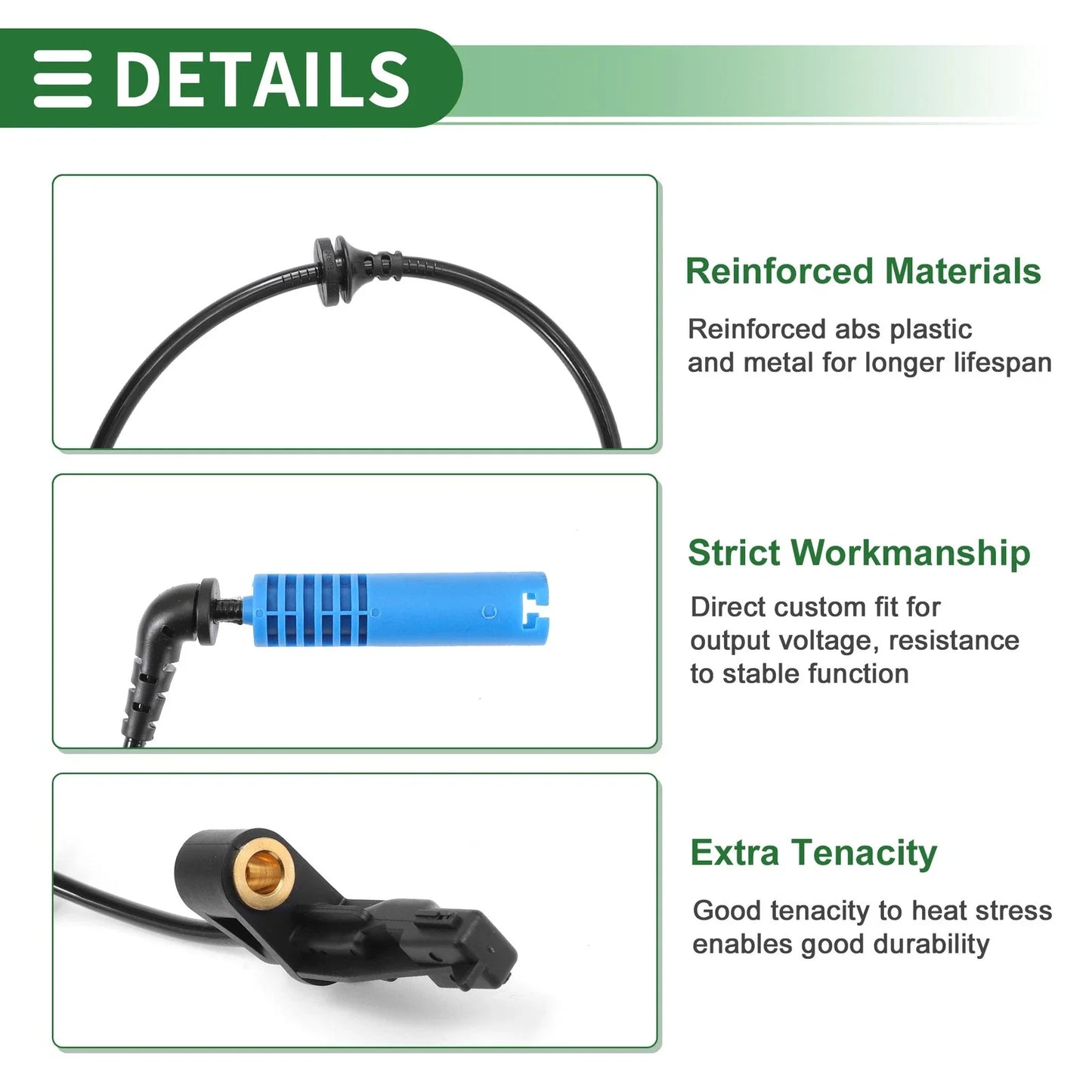 ABS Wheel Speed Sensor for BMW 325i (2002-2005)