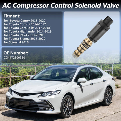 AC Compressor Control Solenoid Valve for Toyota Scion (6SEU16C/6SEU14C)