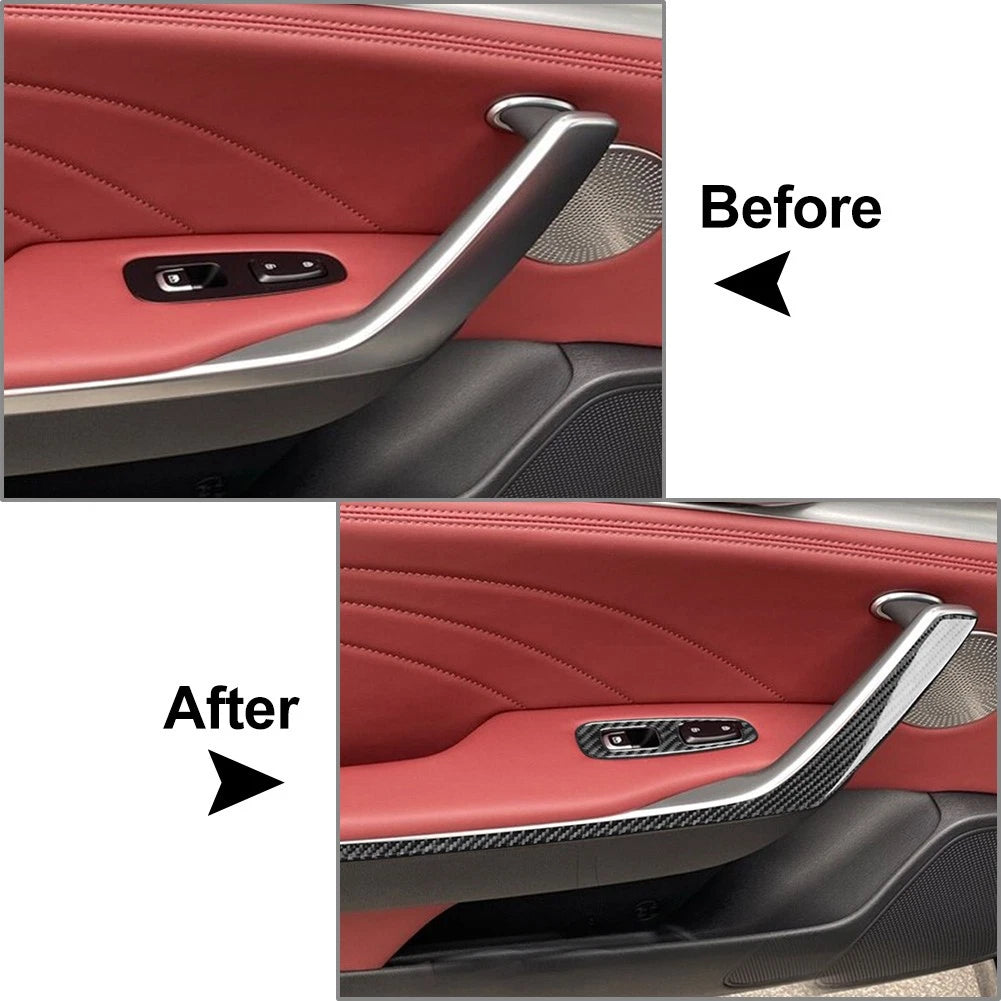 Rear Air Vent Outlet USB Cover Trim for Kia Stinger (2018–2023)