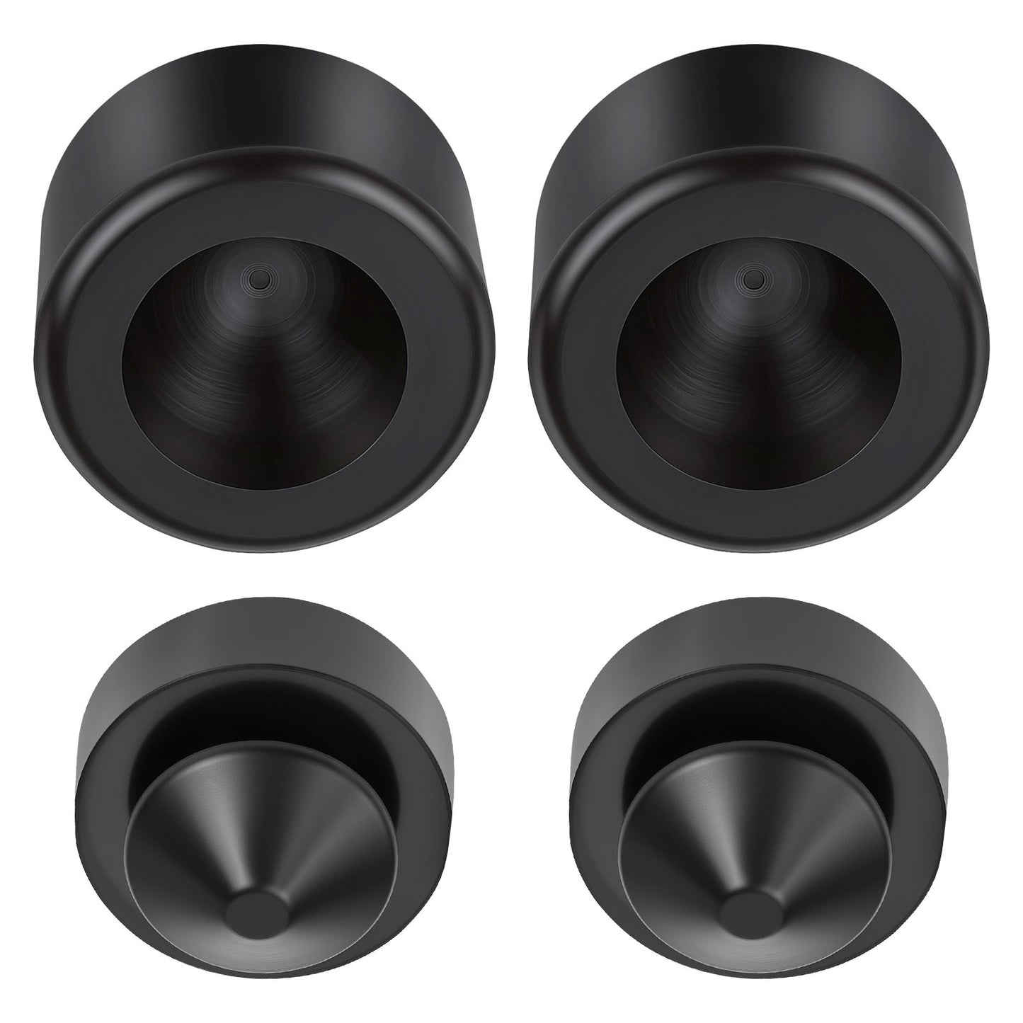Set of 2 Rubber Seat Cushions for Honda TRX300X (2009) / Sportrax 300 (2007-2008)