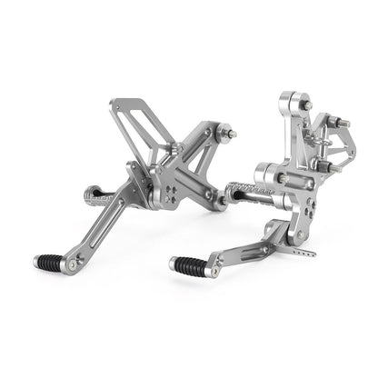 Silver Reverse Control Footrest for Kawasaki Ninja ZX-25R (2020–2021)