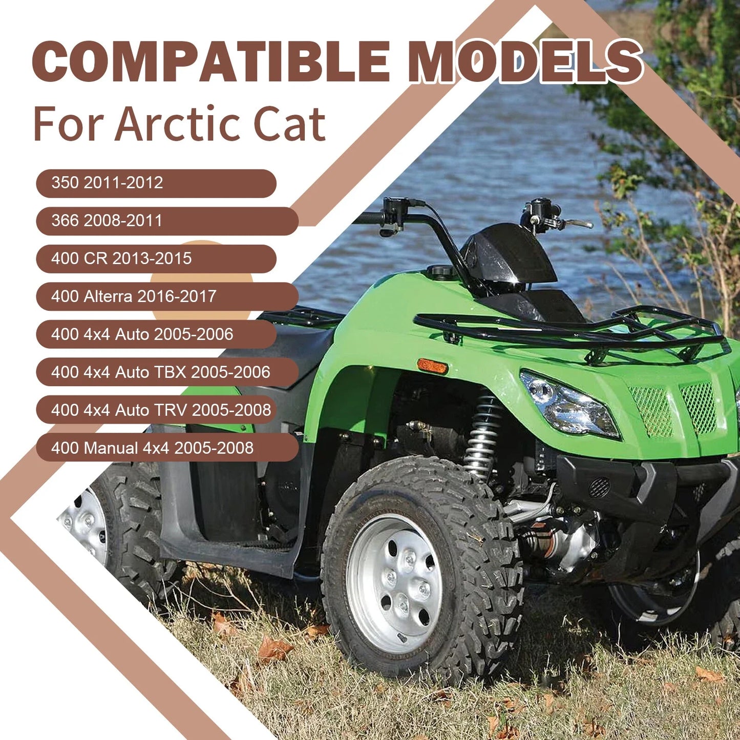 Carburetor for Arctic Cat 400 4x4 TBX TRV Manual (2005–2008)