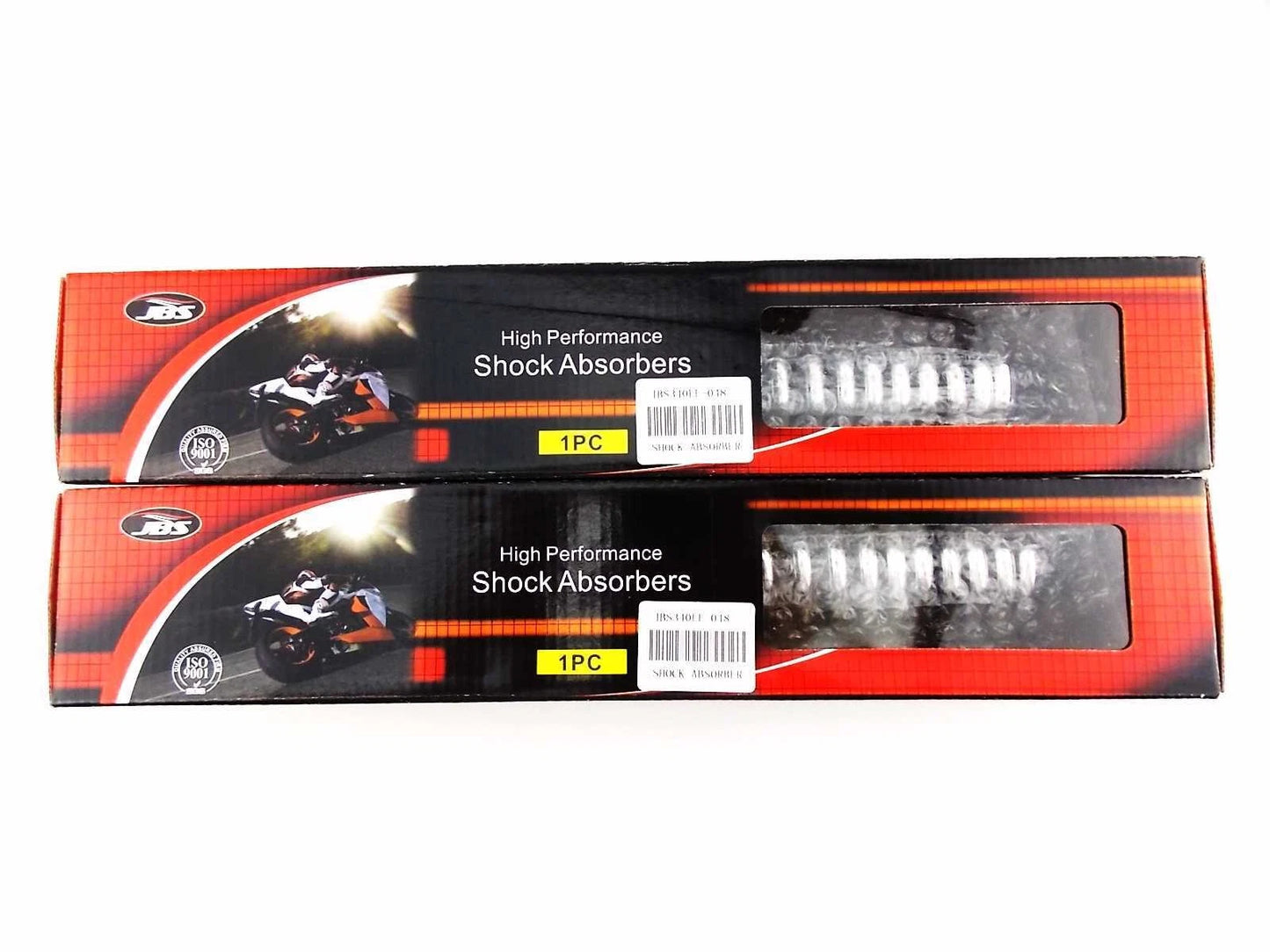 360mm JBS Black/Chrome Rear Shock Absorbers for CZ 340