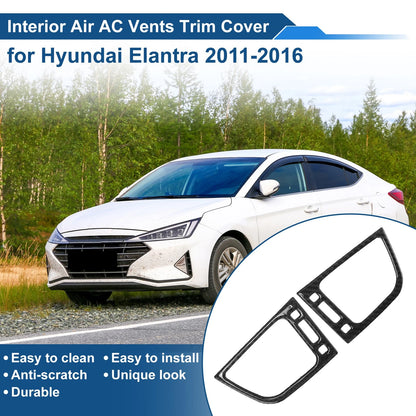 Air Condition Outlet Vent Trim Cover Frame for Hyundai Elantra (2011–2016) 1 Pair
