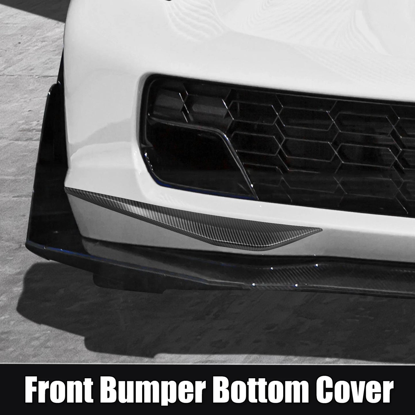Front Bumper Bottom Corner Cover for Chevrolet Corvette C7 (2014–2018)