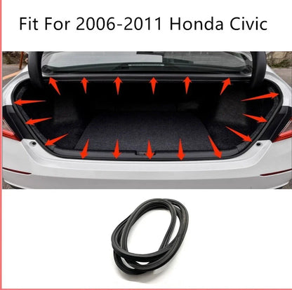 Rear Boot Trunk Lid Weatherstrip Seal for 2006-2011 Honda Civic