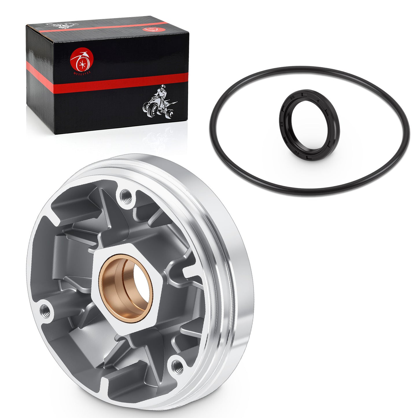 Moveable Drive Face Sheave & O-Ring Seal for Suzuki QuadSport 80 (1987–2006)