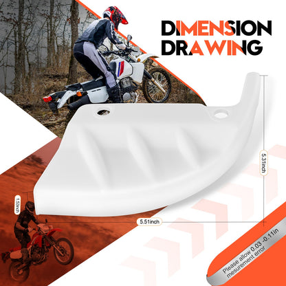 Rear Disc Brake Guard Cover for Honda XR600R XR650L (1991–2024)