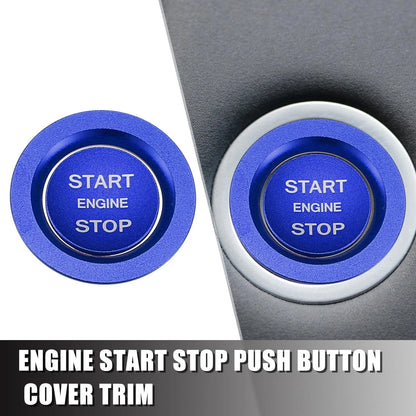 Start Stop Button Cover Sticker Kit for Land Rover Discovery (2017–2023)