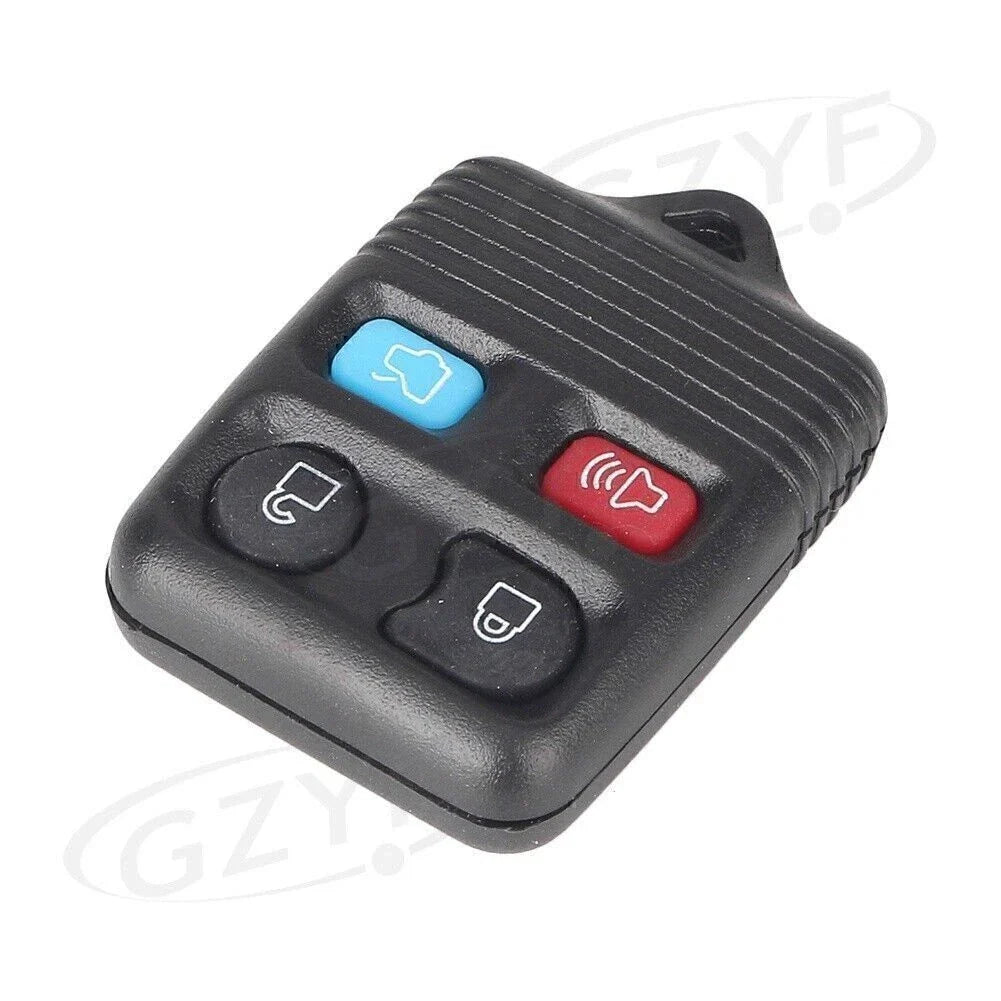 4 Button Keyless Remote Control Key Shell Cover for Ford Mercury (2000-2010)