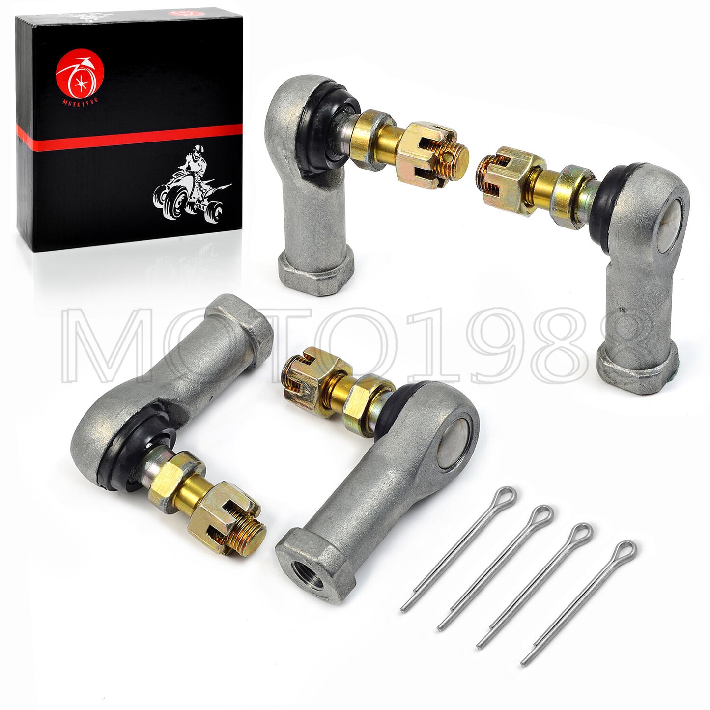 Tie Rod End Kit for Honda Rincon 650 680 TRX650 TRX680 (2003–2021)
