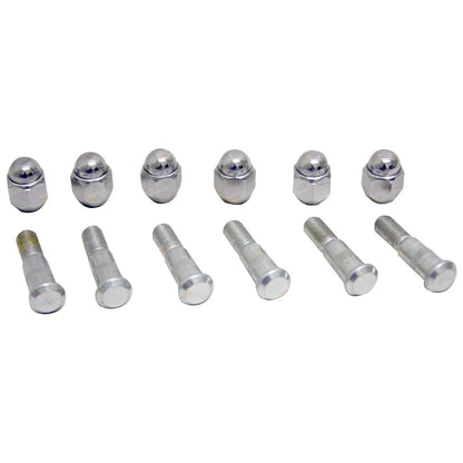 6-Wheel Studs + Nut for BJ42 FJ40 FJ60 FJ62 HJ60 HJ61 HJ45 HJ47 HZJ70