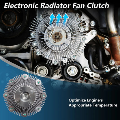 Engine Cooling Fan Clutch for Suzuki Samurai L4 1.3L (1985–1995) No. 1712060A01