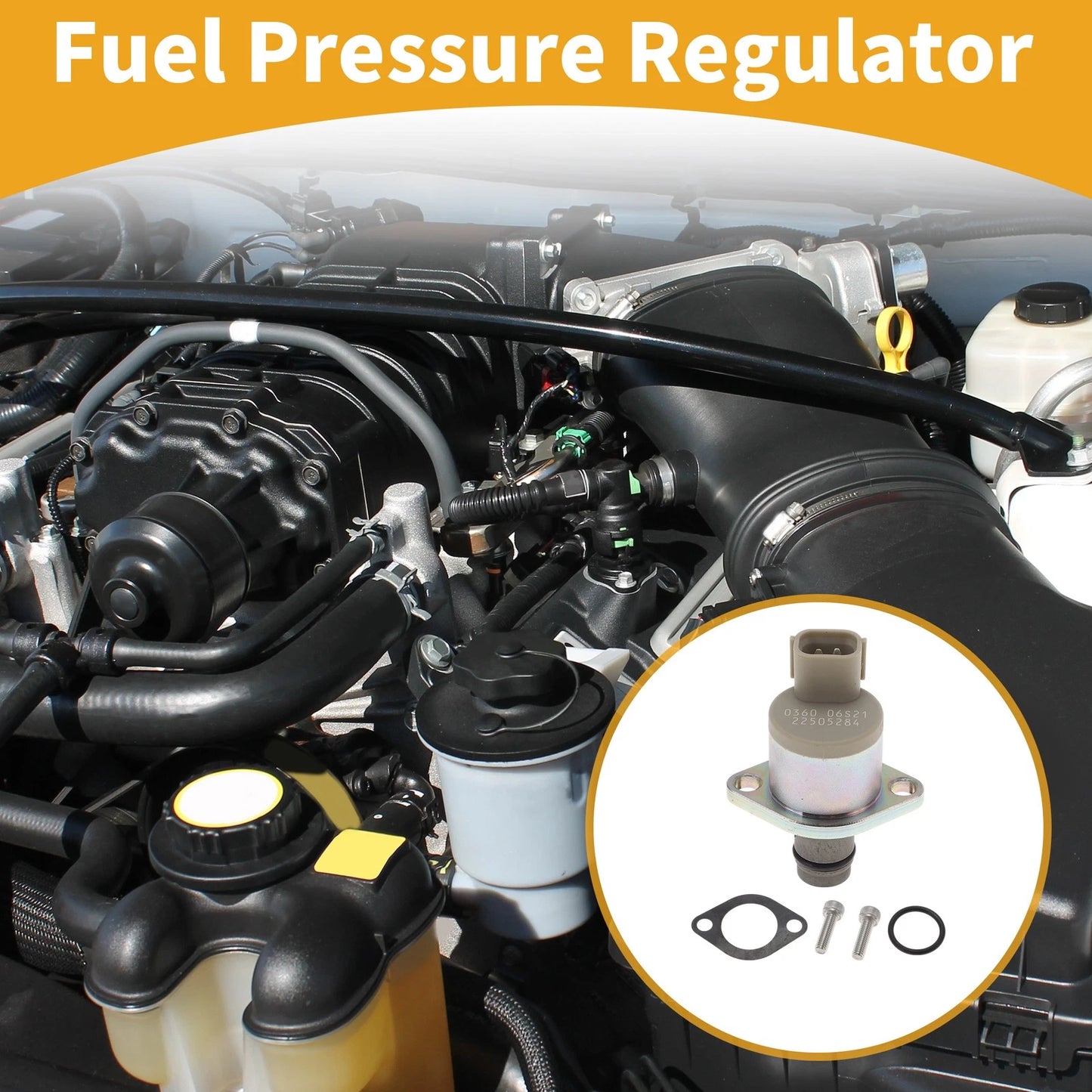 Fuel Pressure Regulator No. 9665523380 for Mitsubishi L200