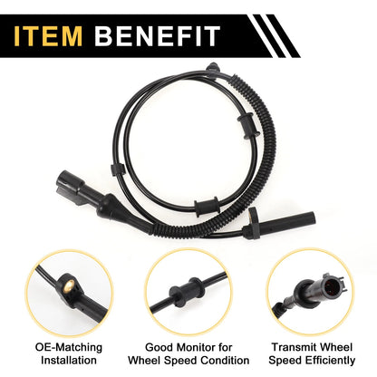 ABS Wheel Speed Sensor No. 7L3Z2C204A for Ford F-150 (2005–2008) Front Left Right