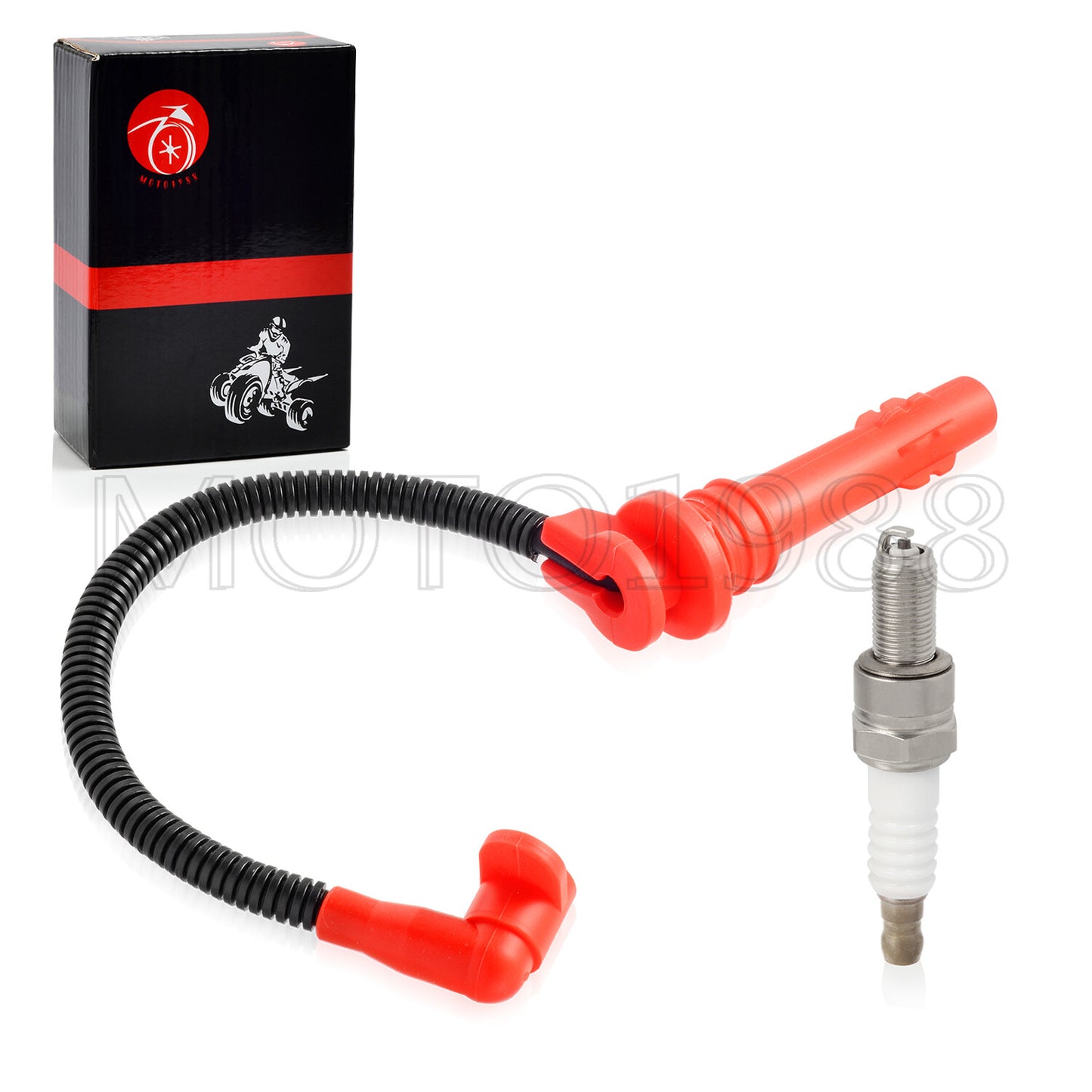 Ignition Coil Cap with Wire and Spark Plug for Polaris Sportsman 450 HO (2016–2017)