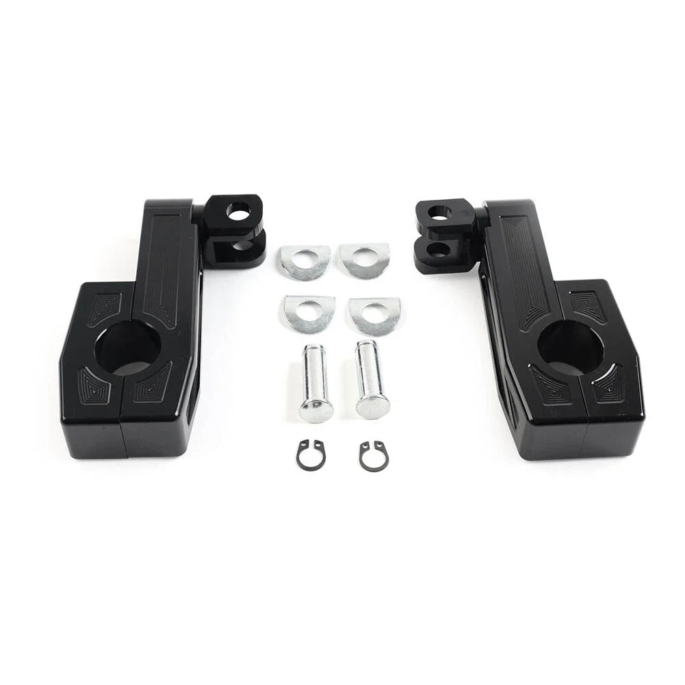 25MM Highway Crash Bar Mount Footpegs Clamp Bracket for Harley