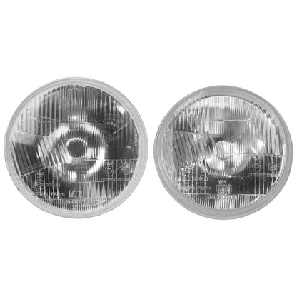 Headlight Upgrade Kit 7in Round Glass Lenses for Ford