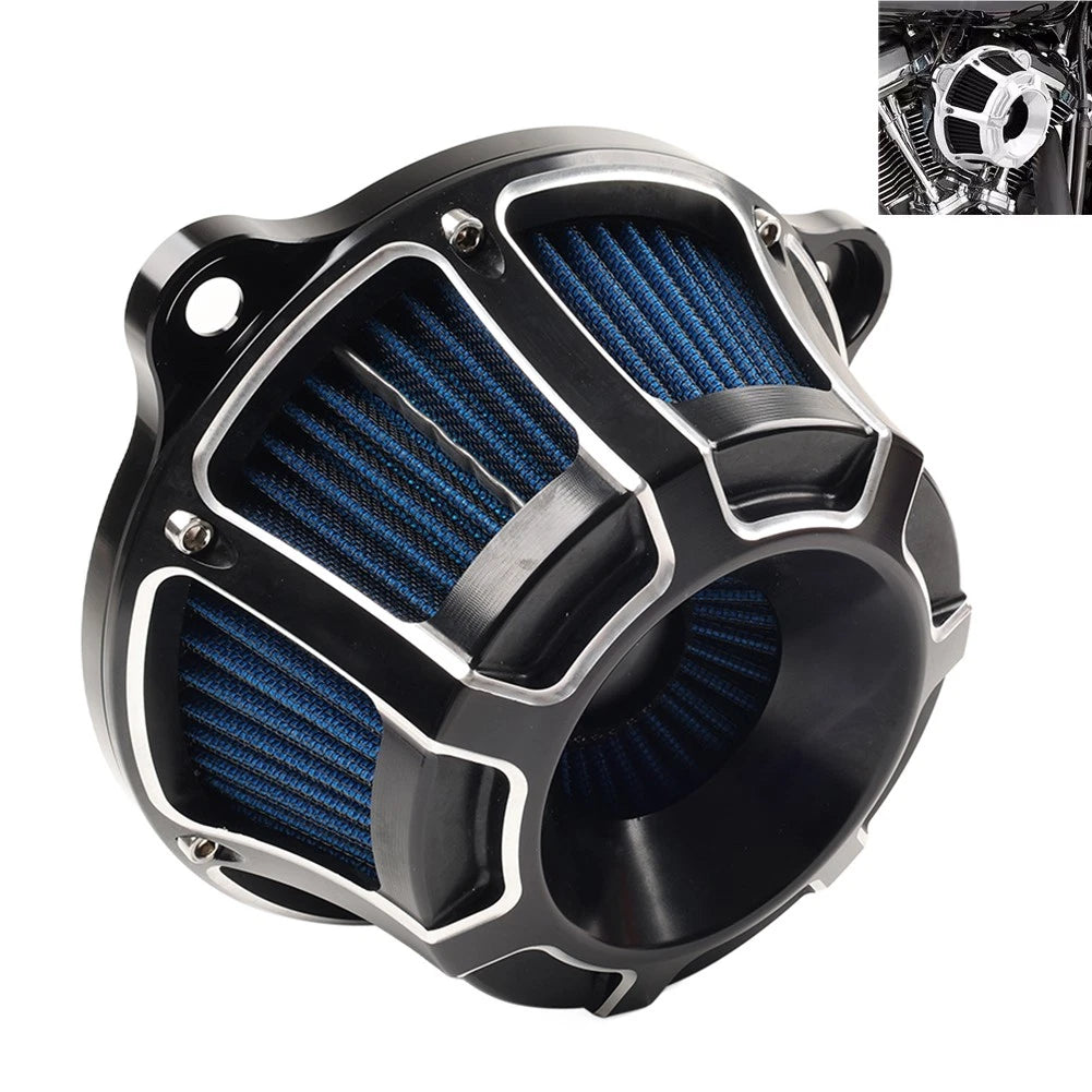 Air Cleaner Intake Filter Kit for Harley Touring Road Street Glide Softail