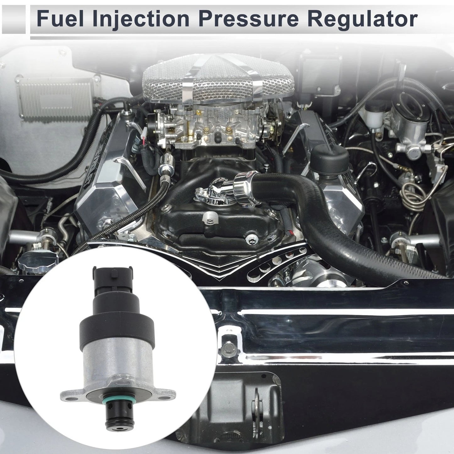 Fuel Pressure Regulator for Dodge Ram 2500 (2003–2007) No. 0928400666 20-70 Psi