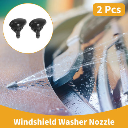 2 Pcs Front Windshield Washer Nozzle for Nissan Frontier (1998–2004) No. 289313S500