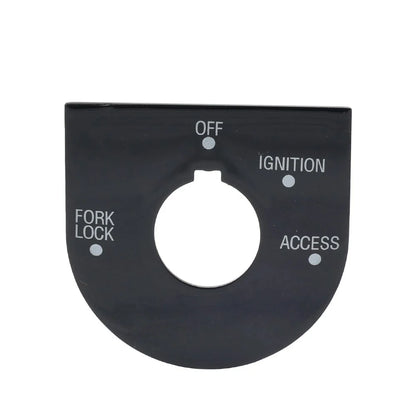 Ignition Switch Panel Trim Gloss Black for Harley Road Glide FLTRU (98-13)