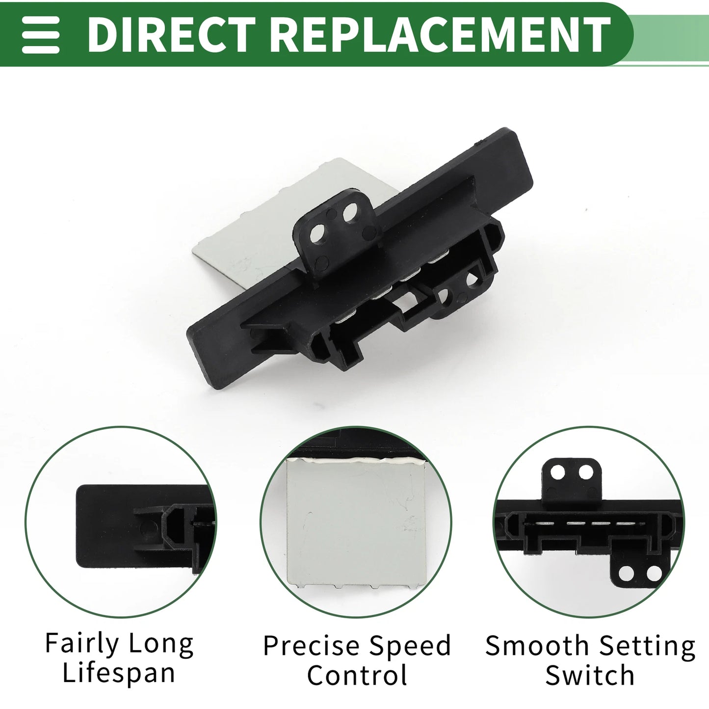 HVAC Blower Motor Resistor No. 2715062J60 for Nissan Altima (1993–1997)