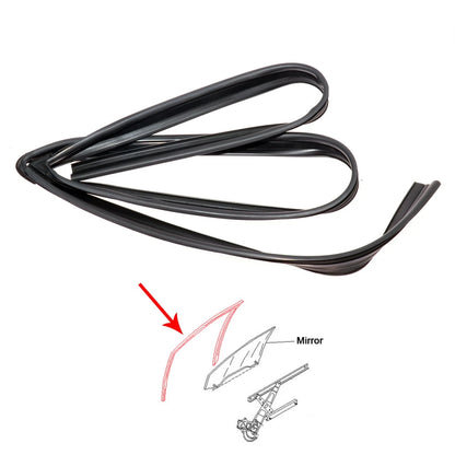 Door Glass Run Channel for Toyota Corolla Sedan (1991–2001)