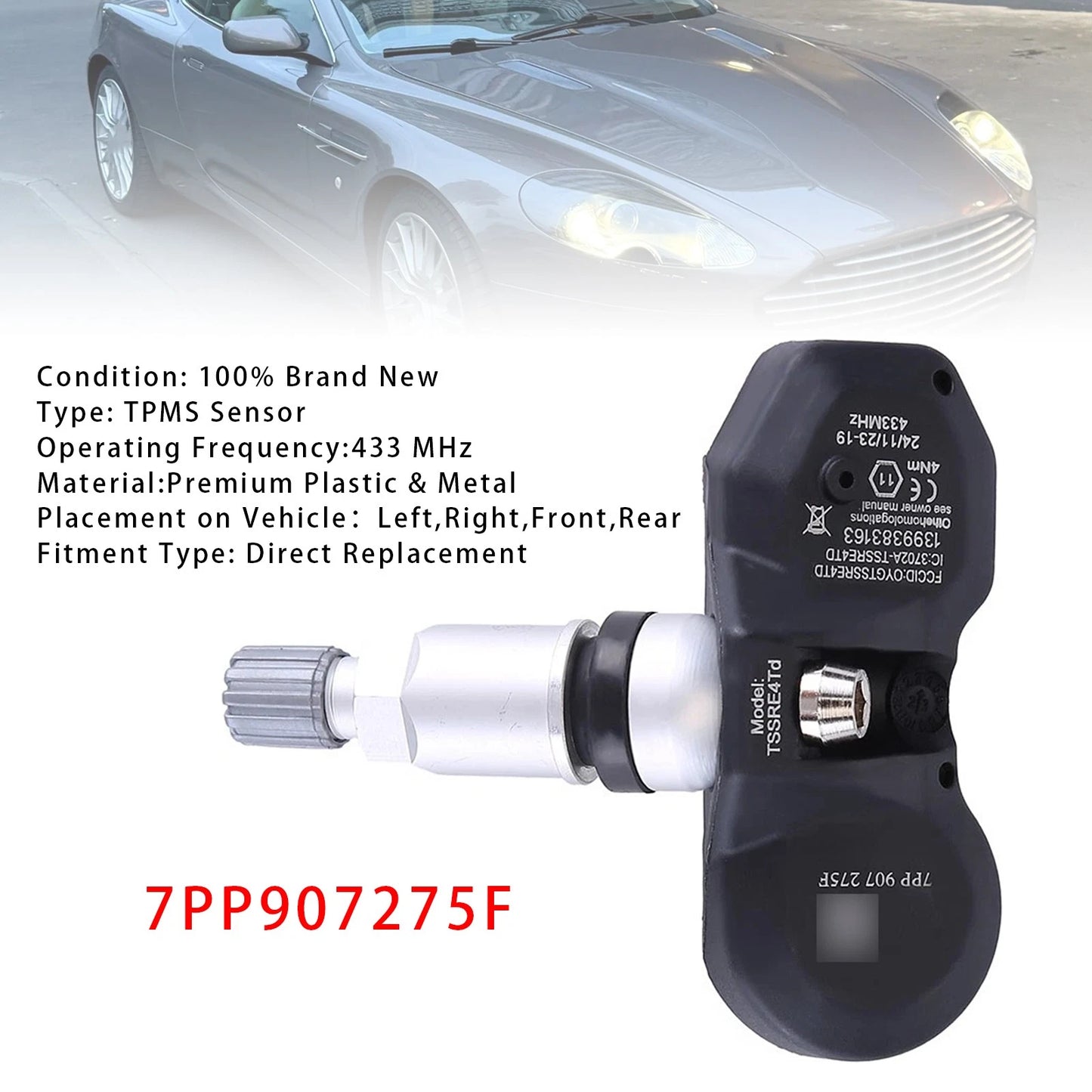 Thermostat Housing Assembly for Ford Fiesta Focus (2011–2019) 7M5G8K556AC