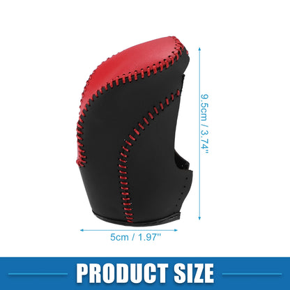 Gear Shift Lever Cover Trim for Subaru Crosstrek (2018–2023) Black Red