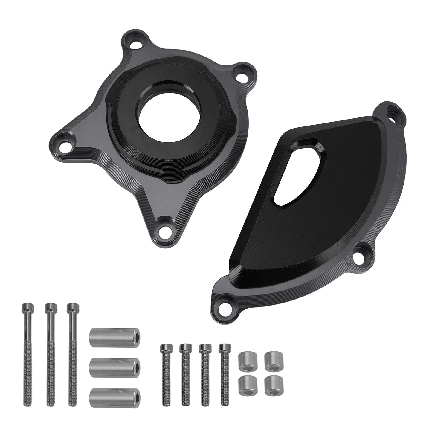 Titanium Alternator Cover & Clutch Protect for Kawasaki Z900 RS (2017–2023)