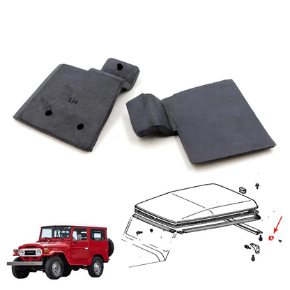 Roof Spacer Drip Rubber Trim for Toyota Land Cruiser BJ40 BJ42 FJ40 FJ45 HJ47 (1975–1984)
