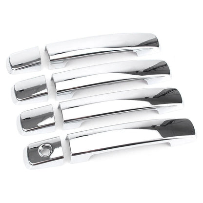 Set of 2 Black Exterior Front Left & Right Door Handles for Nissan D21 (1986–1997)