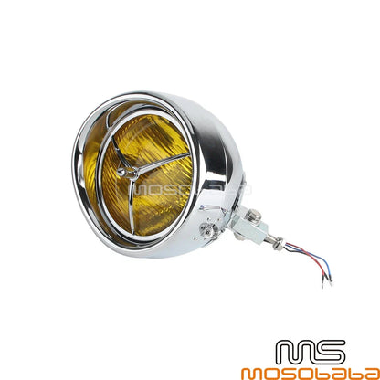 7" LED Headlight Passing Lamp Trim for Harley Road King