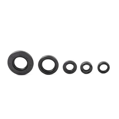 5Pcs Engine Gear Shaft Oil Seals for Yamaha YBR125 Motorcycle (2005-2016)