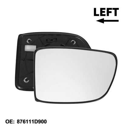 Left Mirror Glass Replacement for KIA Carens (2006–2012) No. 876111D900
